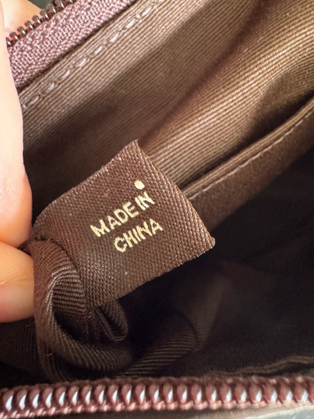 Y2K Coach Signature Stripe Demi Pouch - Picture 7 of 7